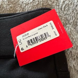 Spanx NEW hi-rise flair pants size L/G classic black